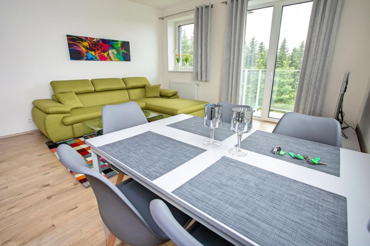 Green Apartment Klinovec By Mountain Ways Loučná pod Klínovcem Bagian luar foto
